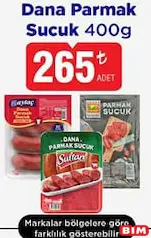 DANA PARMAK SUCUK 400 G